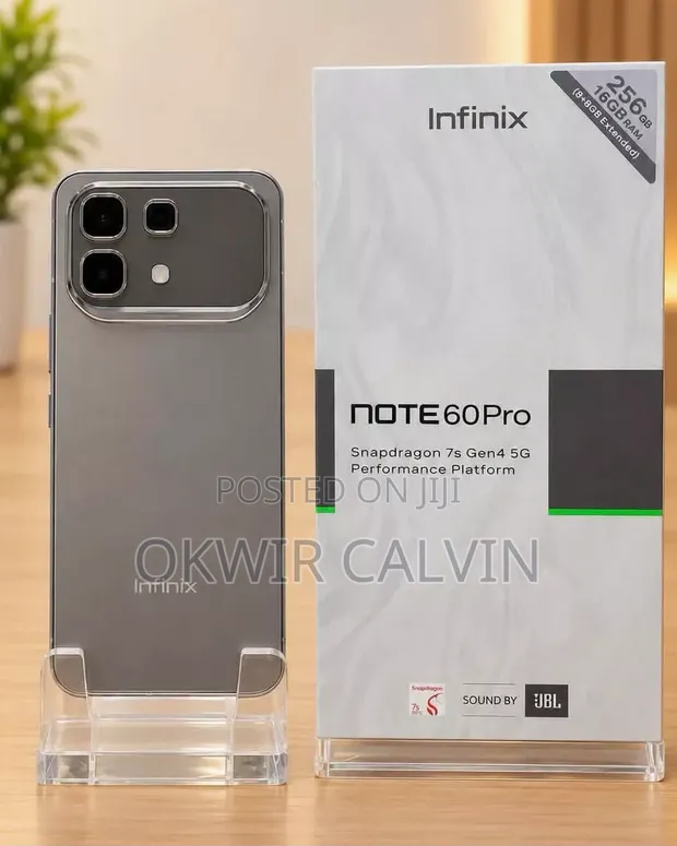 New Infinix Note 60 Pro 256GB Black - 1