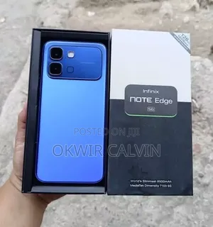 New Infinix Note Edge 256GB Blue