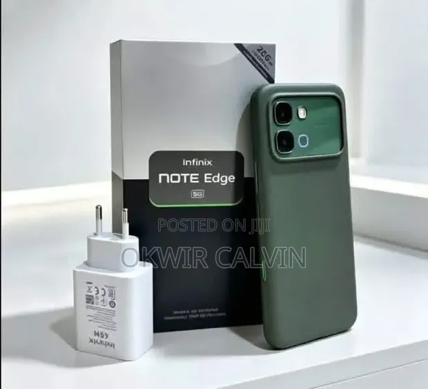 New Infinix Note Edge 256GB Green - 1