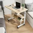 Adjustable Laptop Table with Bookshelf - 4