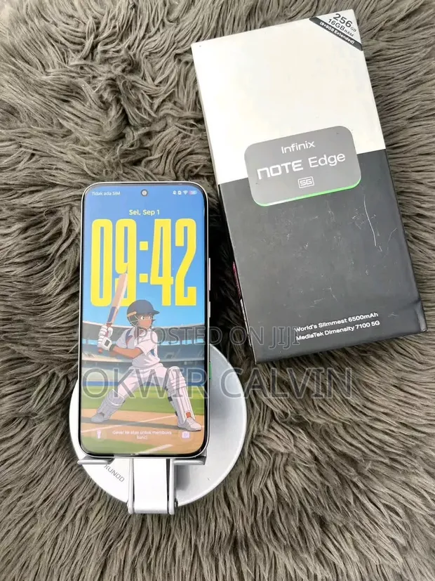 New Infinix Note Edge 256GB Gray - 1