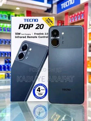 New Tecno Pop 20 128GB Black