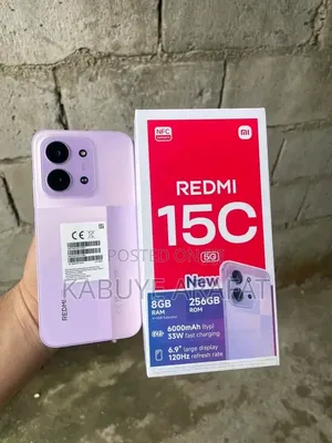 New Xiaomi Redmi 15C 256GB Purple