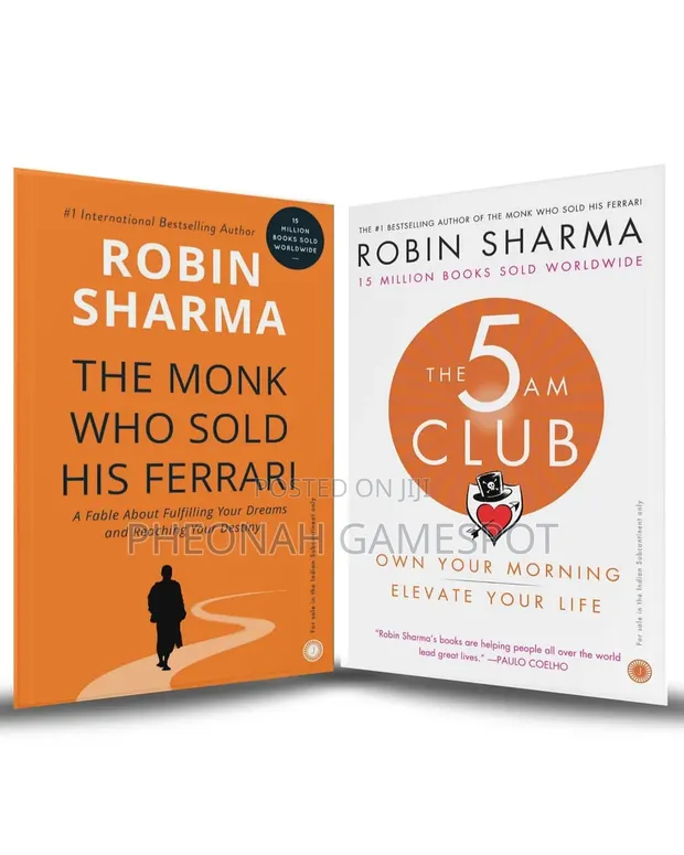 The 5 AM Club & The Monk Who Sold His Ferrari by Robin Sharma - 1