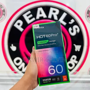 New Infinix Hot 60 Pro+ 256GB Black