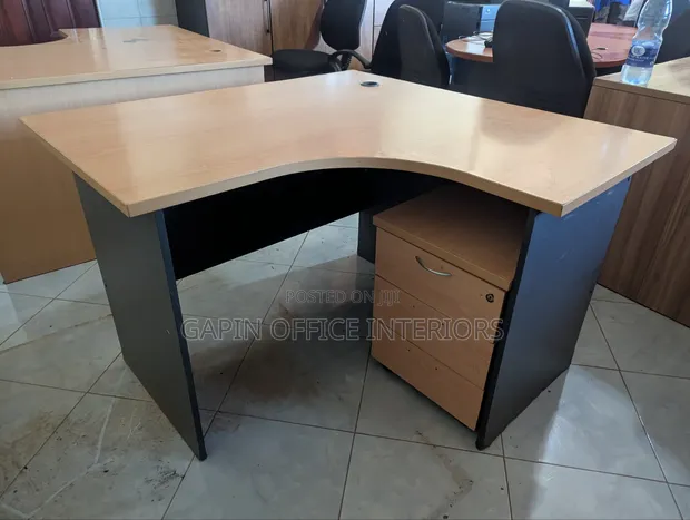 Second Hand Curved Office Desk - 1