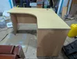 Used Curved Office Table (120x120cm) with 3 Drawers - 3