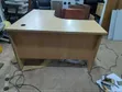 Used Curved Office Table (120x120cm) with 3 Drawers - 4