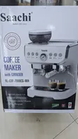 Saachi 19-Bar Espresso Coffee Maker with Built-in Grinder - 3
