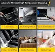 2500W High Temperature Pressurized Steam Cleaner - 3