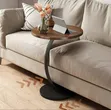 Wooden Round Coffee Table - 1