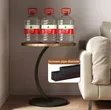 Wooden Round Coffee Table - 3