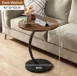 Wooden Round Coffee Table - 4