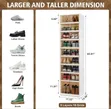 9 Layer Foldable Shoe Rack Organizer - 1