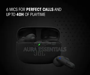 JBL Wave Beam 2 True Wireless Earbuds - Black