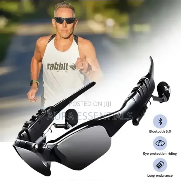 Wraparound Smart Bluetooth Audio Sunglasses - 1