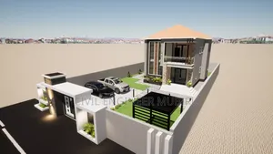 4-Bedroom House Plan on 50x100ft Plot
