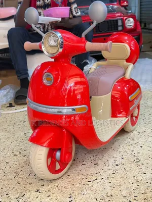 Kids Ride Vespa Scooter - Red