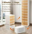 9-Layer Foldable Shoe Rack Organizer - 2