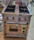 Jada 7 Commercial 4-Burner Gas Stove with Oven - 2