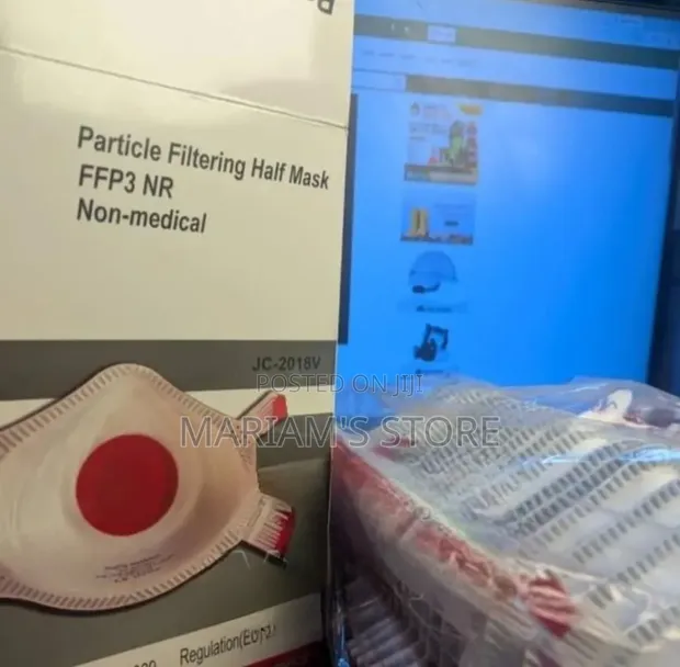 Particle Filtering Half Masks (10pcs/Box) - 1