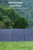 Ecoflow 60W Portable Foldable Solar Panel - 1