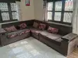 6 Seater L-Shaped Sofa Set - Brown - 3