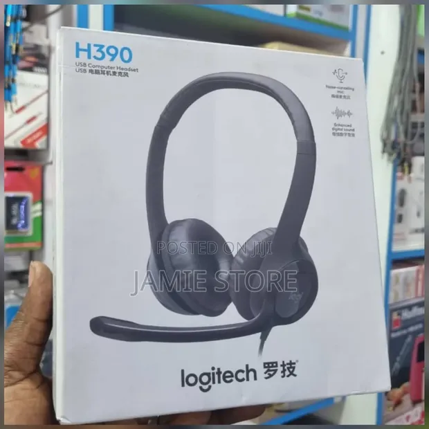 Logitech H390 USB Headset - 1
