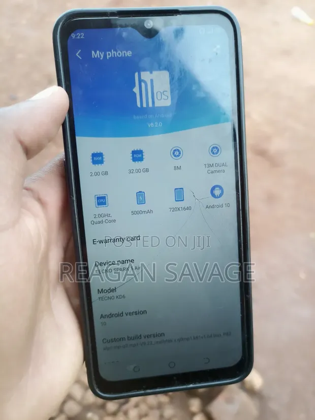 Tecno Spark 7 32GB Black (Used) - 1