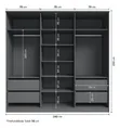 Stand-Alone Open Closet Wardrobes - Any Colour - 1