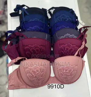 A&D Women's Bras - Classic Style, Velvet Lace