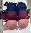 A&D Women's Bras - Classic Style, Velvet Lace - 1