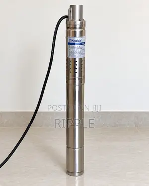 250W Electric Borehole Water Pump - 72m Head, 1800L/H