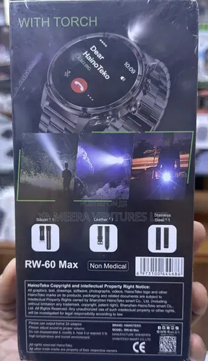 Haino Teko RW-60 Max Smartwatch - Waterproof