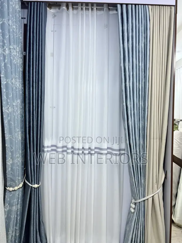 Bedroom Curtain Material Per Meter - 1