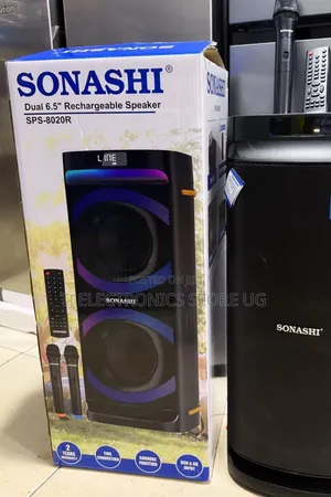 Sonashi 6.5" Rechargeable Speaker 8020R