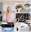 2500W High Temperature Pressurized Steam Cleaner - 3