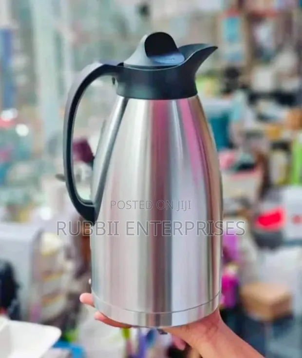 Stainless Steel Vacuum Insulated Thermal Flask 3L - 1