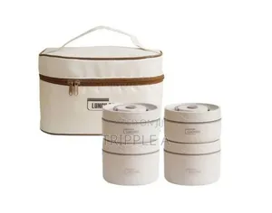 5-in-1 Food Flask with Insulated Bag Carrier