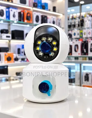 Smart Pan Tilt Security Camera with Night Vision