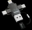 Porodo Minilink Transparent OTG Adapter - 2