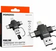 Porodo Minilink Transparent OTG Adapter - 3