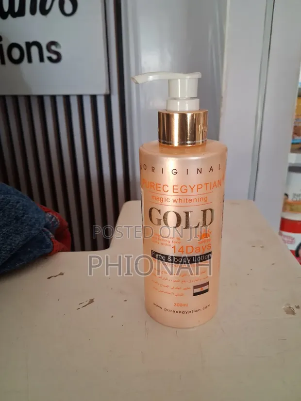 Pure Egyptian Magic Whitening Gold Face & Body Lotion - 1