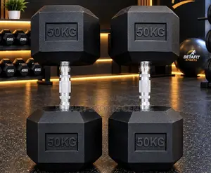 50kg Dumbbell Pair - Brand New