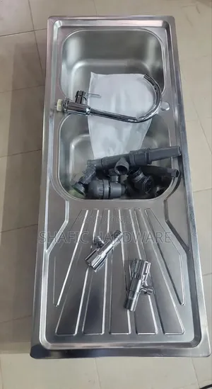 Kitchen Sink Complete Set with Mixer Tap - Heavy Duty