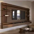 Barlesconi Wall Unit TV Stand in Any Colour - 1