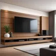 Barlesconi Wall Unit TV Stand in Any Colour - 2