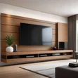Barlesconi Wall Unit TV Stand in Any Colour - 3