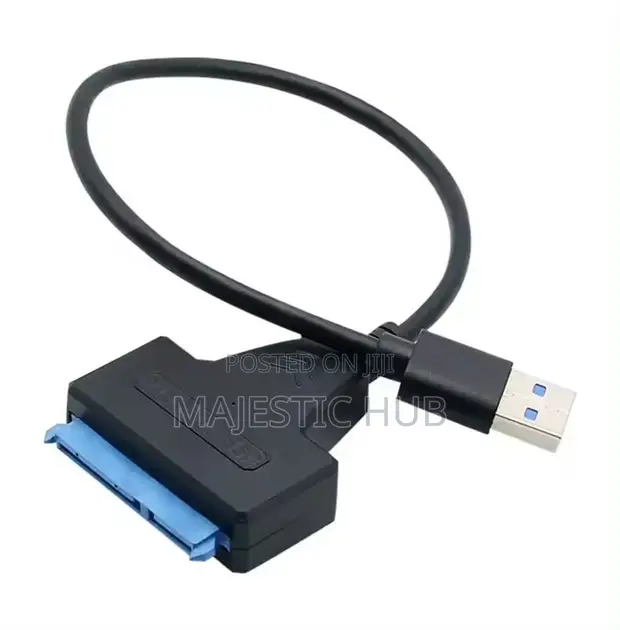 USB 3.0 to SATA Adapter with 12V Power for 2.5" & 3.5" HDD/SSD - 1