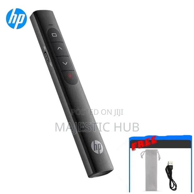 HP SS26 Wireless Presenter - Rechargeable Red Laser - 1